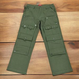 Tombogo Convertible Double Knee Olive Green Cargo Pants. Limited Edition XL NEW